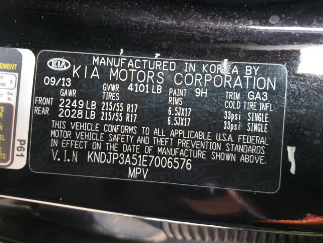 VIN KNDJP3A51E7006576 2014 KIA Soul, + no.12