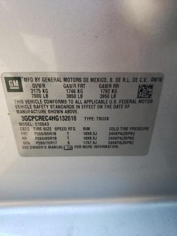 2017 CHEVROLET SILVERADO - 3GCPCREC4HG132618