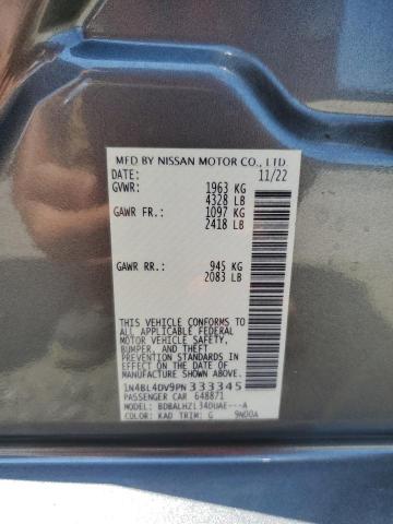 2023 NISSAN ALTIMA SV - 1N4BL4DV9PN333345