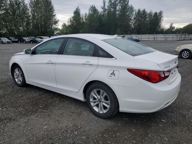 HYUNDAI SONATA GLS 2013 white  gas 5NPEB4AC7DH743358 photo #3