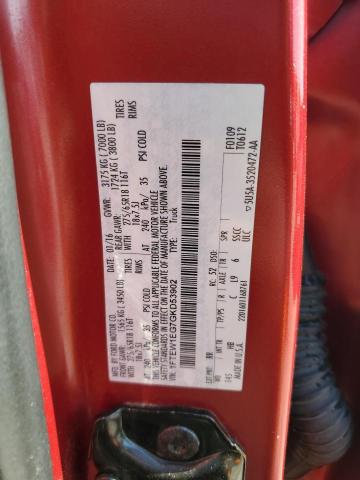 2016 FORD F150 SUPER - 1FTEW1EG7GKD53902