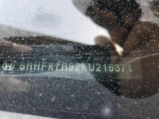 2019 HONDA CIVIC SPOR - SHHFK7H92KU216371