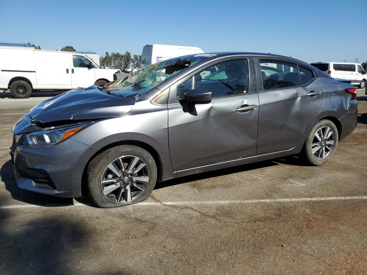 Lot #2940355086 2021 NISSAN VERSA SV