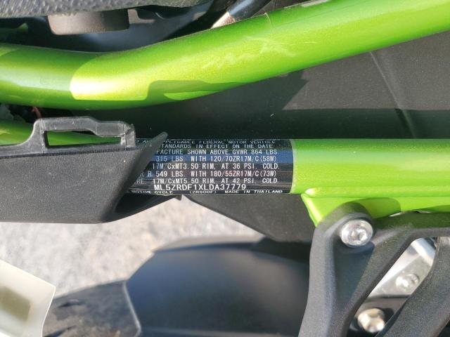 2020 KAWASAKI ZR900 F - ML5ZRDF1XLDA37779