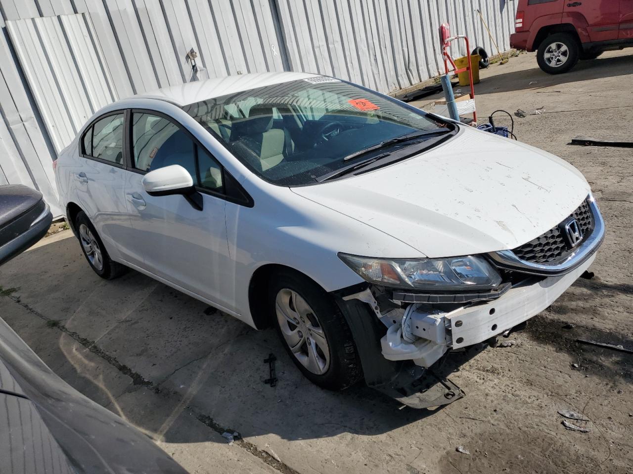 Lot #2928466791 2015 HONDA CIVIC LX