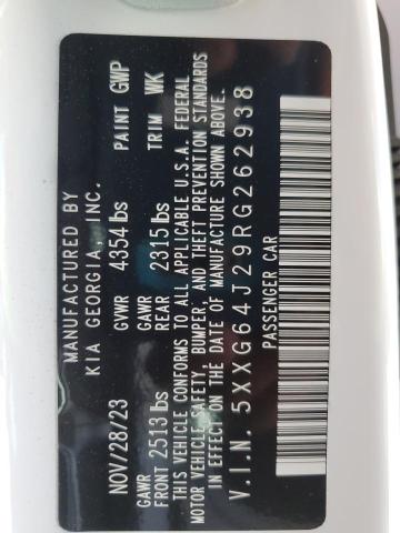 2024 KIA K5 GT LINE - 5XXG64J29RG262938