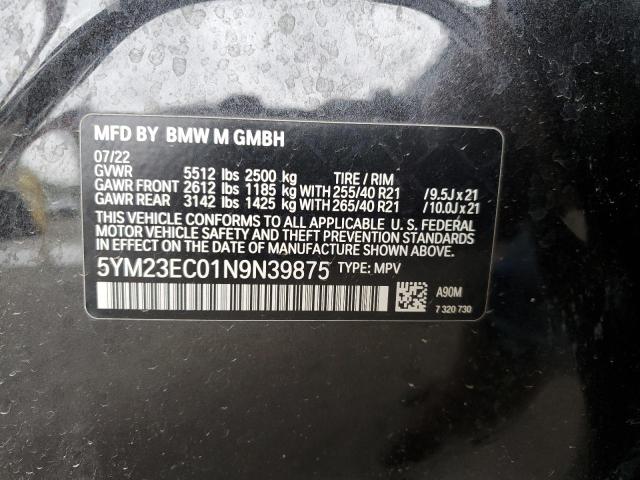 VIN 5YM23EC01N9N39875 2022 BMW X4 M no.14