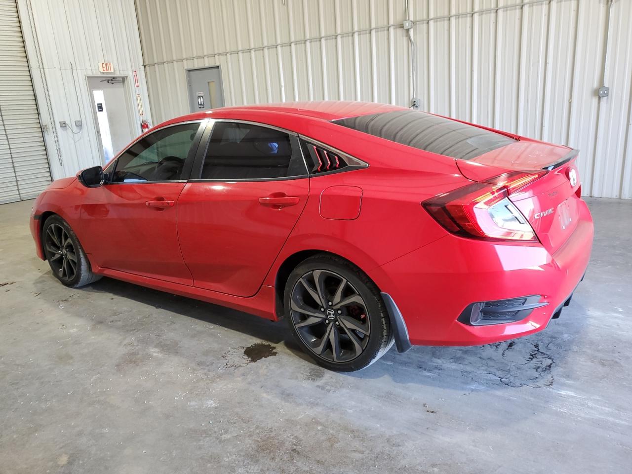 Lot #2823871094 2019 HONDA CIVIC SPOR