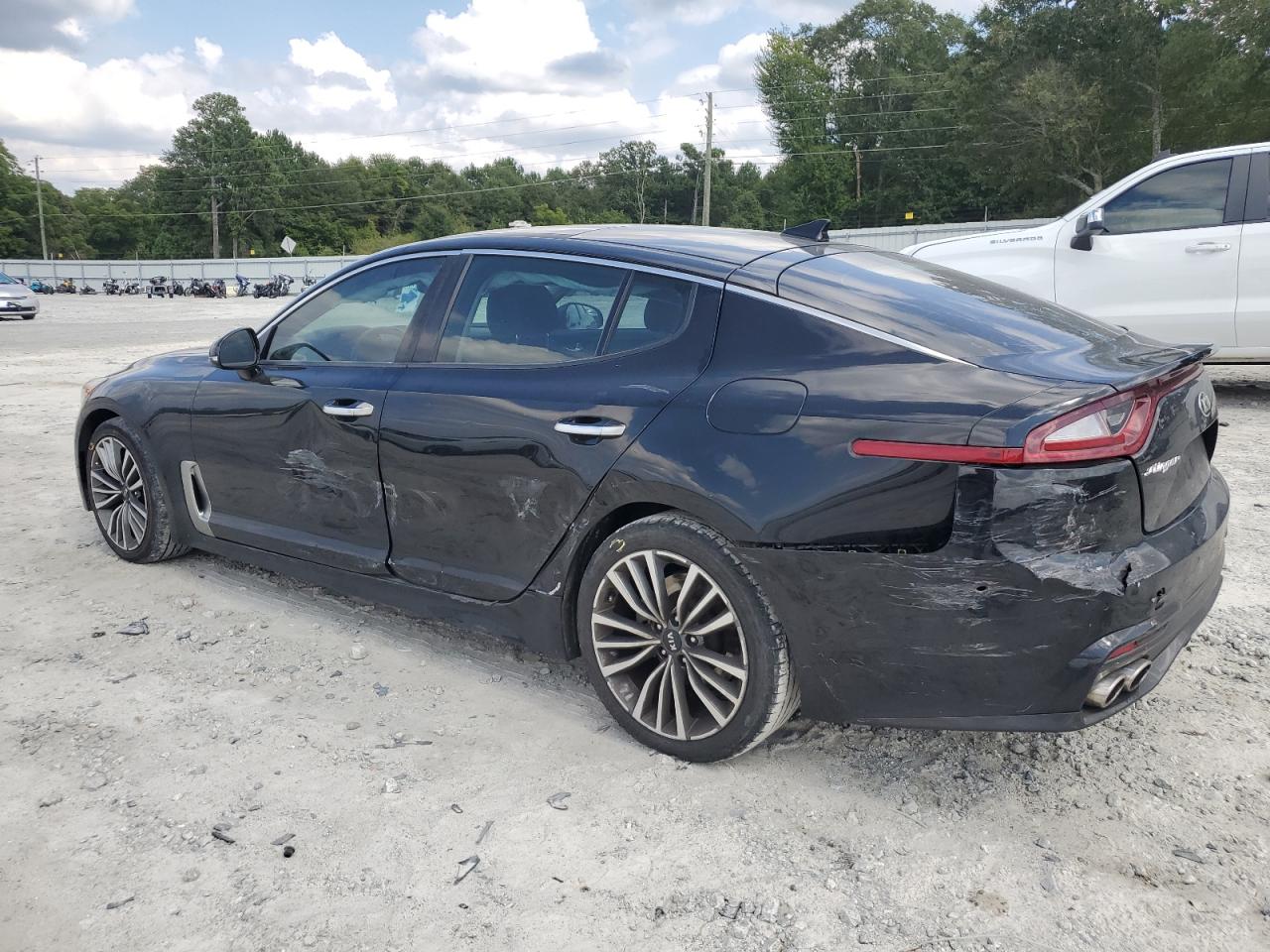 KIA STINGER PR 2019 charcoal  gas KNAE25LAXK6058048 photo #3