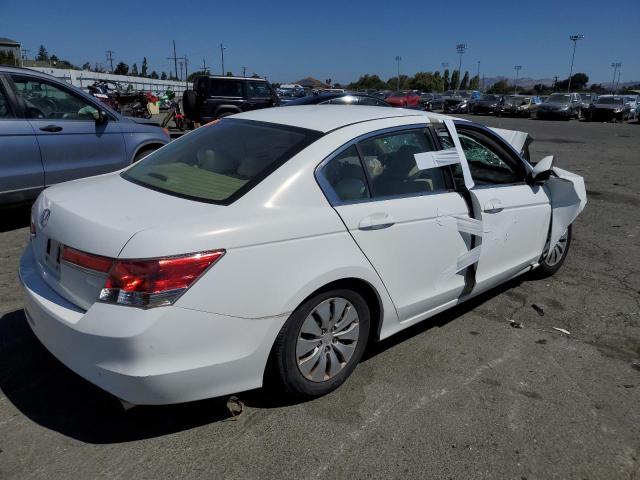 HONDA ACCORD LX 2012 white  gas 1HGCP2F37CA190059 photo #4