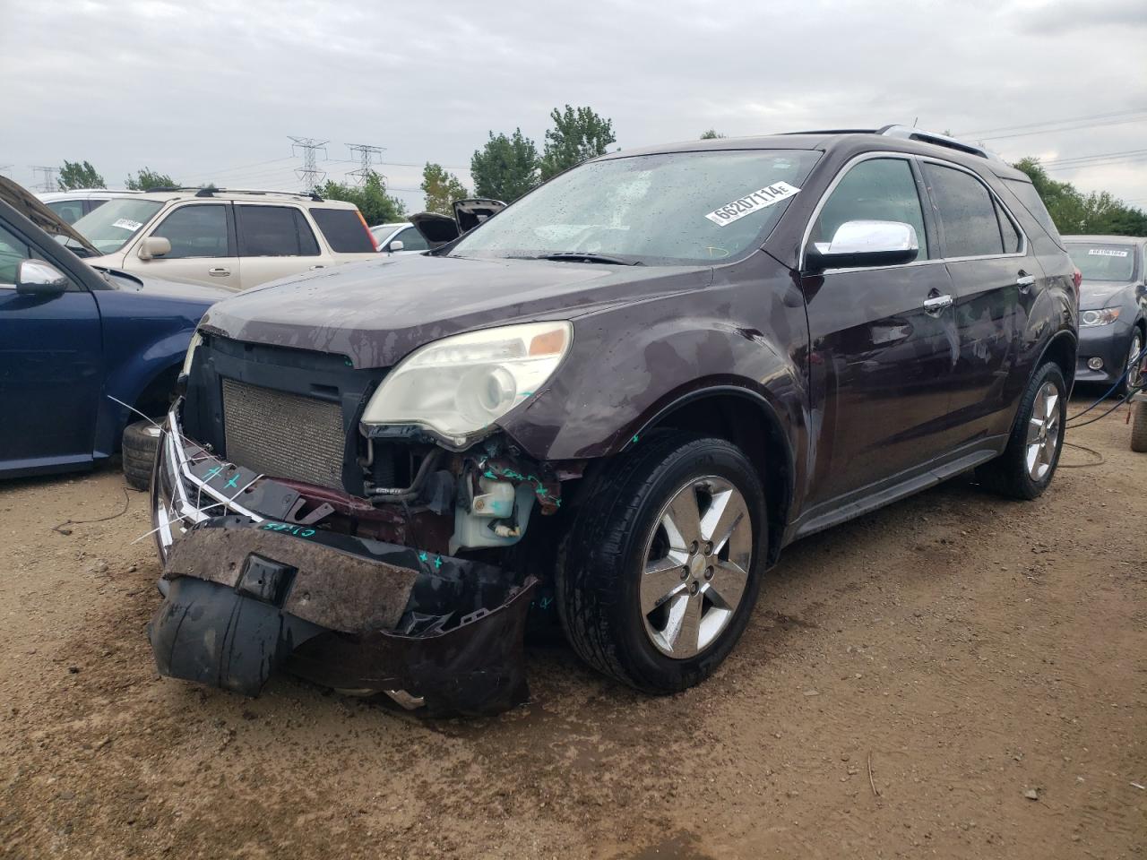 Lot #2809195034 2011 CHEVROLET EQUINOX LT