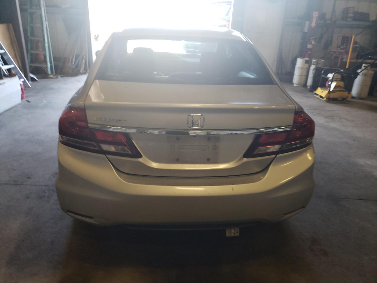 Lot #2874224715 2014 HONDA CIVIC EXL