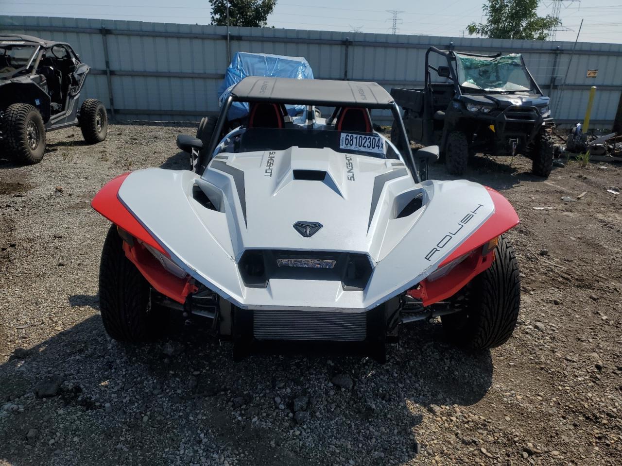 POLARIS SLINGSHOT 2023 white  gas 57XAALHB1P8160819 photo #3