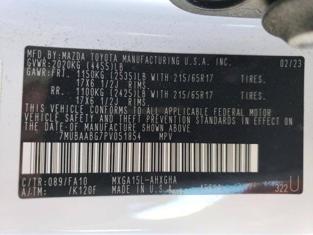 2023 TOYOTA COROLLA CR - 7MUBAABG7PV051854