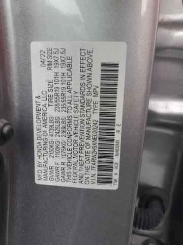 2022 HONDA CR-V TOURI - 7FARW2H9XNE020242