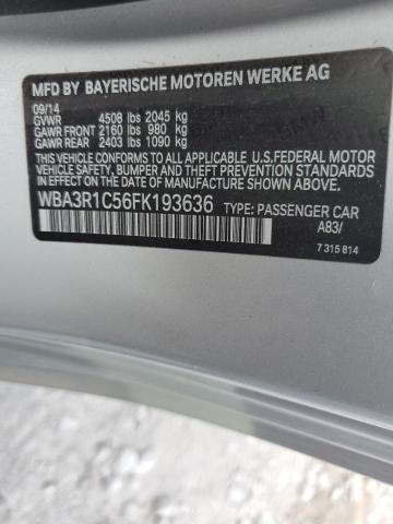 VIN WBA3R1C56FK193636 2015 BMW 4 Series, 435 I no.12