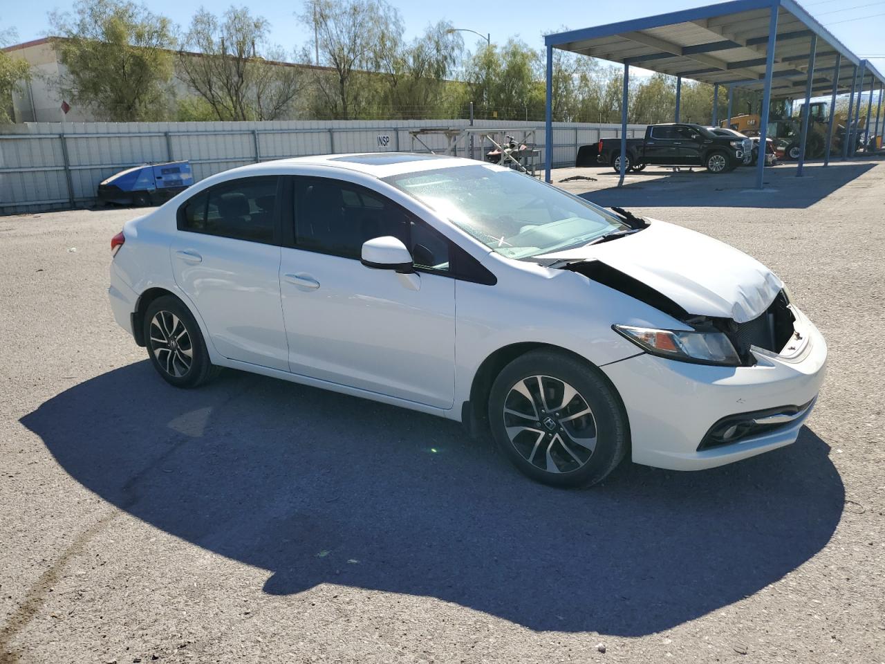 Lot #2924091086 2013 HONDA CIVIC EXL