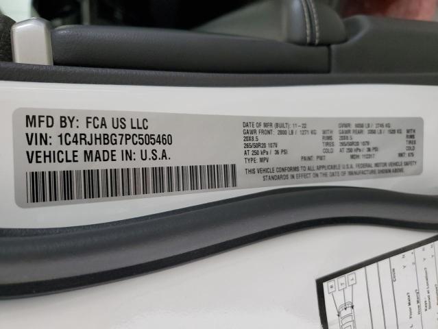 2023 JEEP GRAND CHER - 1C4RJHBG7PC505460