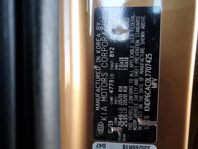 2020 KIA SPORTAGE S - KNDP6CAC0L7707425