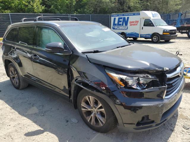 VIN 5TDJKRFH7FS092813 2015 Toyota Highlander, Xle no.4