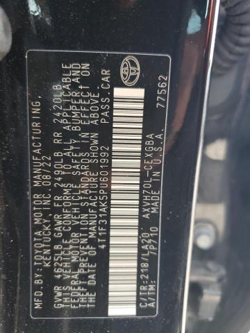 2023 TOYOTA CAMRY XLE - 4T1F31AK5PU601992