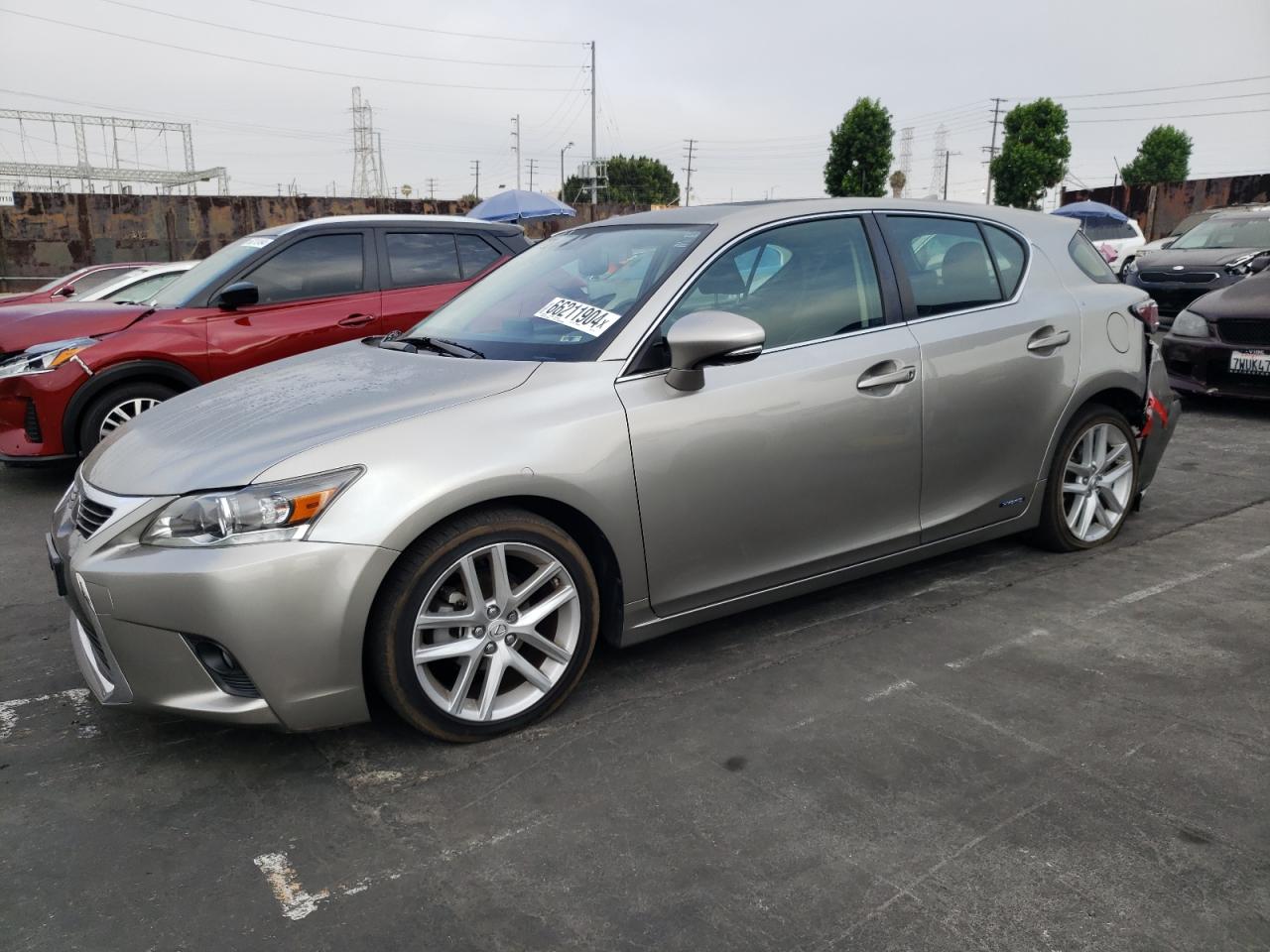 JTHKD5BH5H2281241 LEXUS CT 200 2017