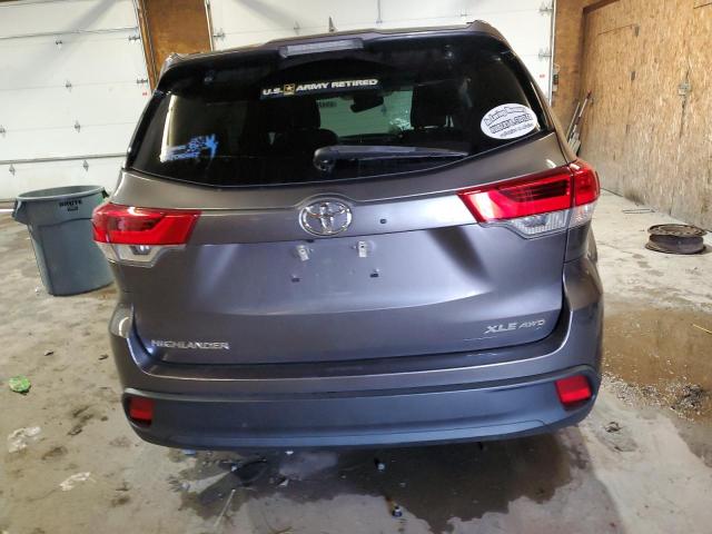 VIN 5TDJZRFH2KS614866 2019 Toyota Highlander, SE no.6