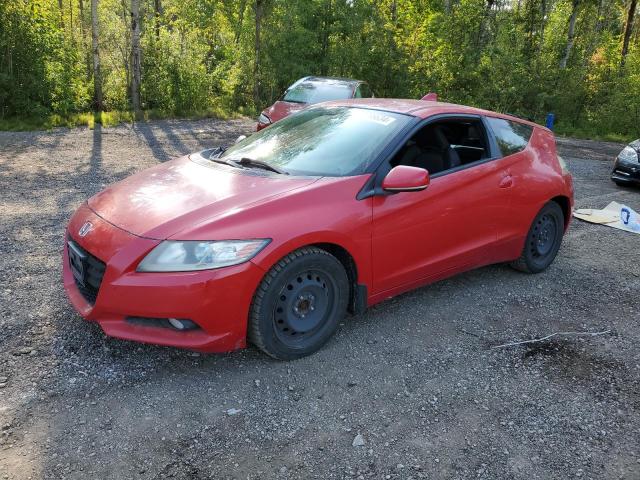 HONDA CR-Z EX 2012 red hatchbac hybrid engine JHMZF1D63CS800051 photo #1