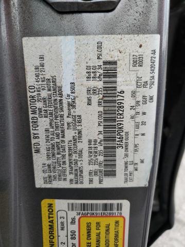 VIN 3FA6P0K91ER289176 2014 Ford Fusion, Titanium no.13