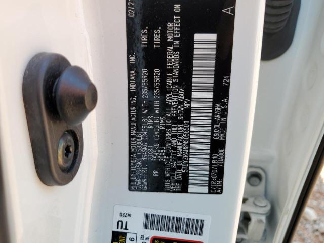 2021 TOYOTA HIGHLANDER - 5TDYZRAH8MS056501