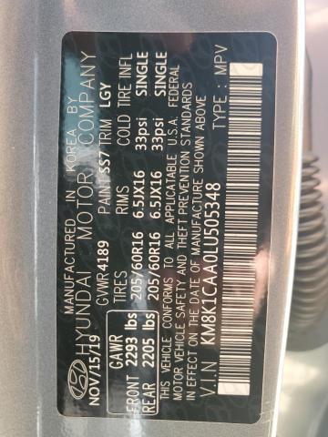 2020 HYUNDAI KONA SE - KM8K1CAA0LU505348