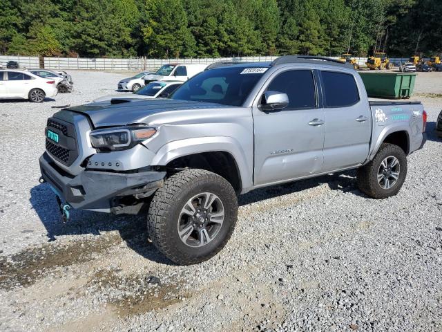 TOYOTA TACOMA DOU 2016 silver  gas 5TFCZ5AN7GX007605 photo #1