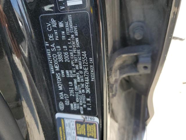 2017 KIA FORTE LX - 3KPFK4A72HE125544