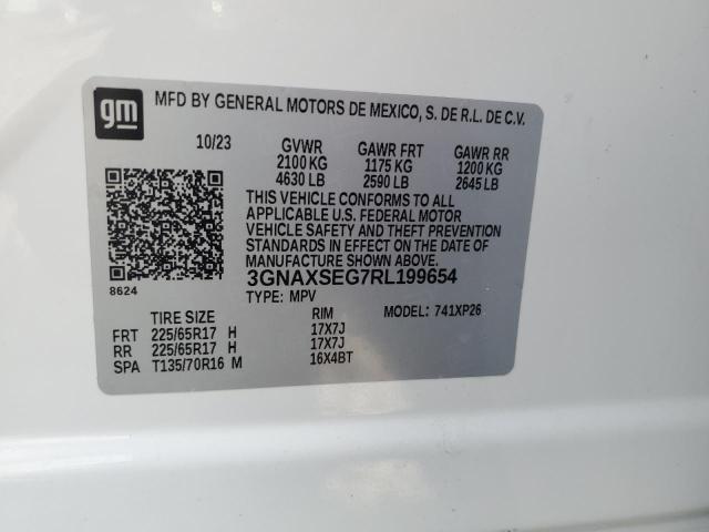 2024 CHEVROLET EQUINOX LS - 3GNAXSEG7RL199654