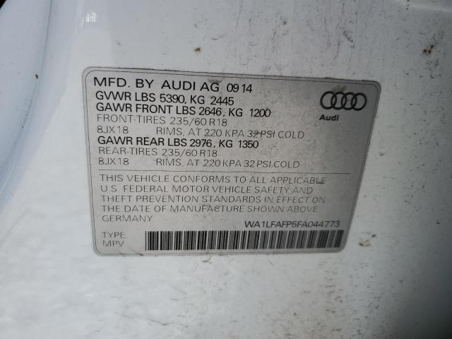 VIN WA1LFAFP5FA044773 2015 Audi Q5, Premium Plus no.13