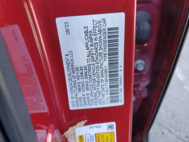 2023 HONDA ACCORD EX 1HGCY1F36PA058911  66215434