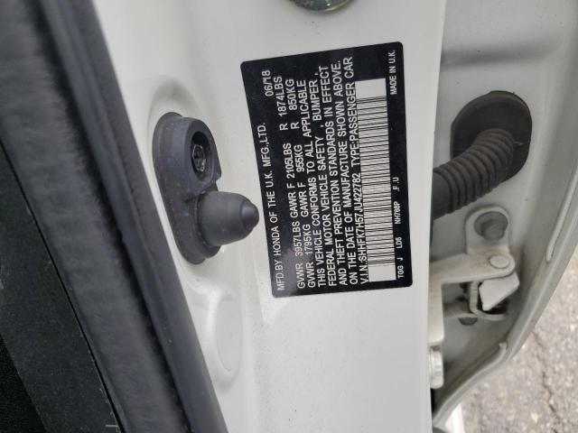 2018 HONDA CIVIC EX - SHHFK7H57JU422782