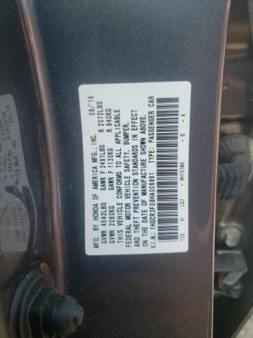 2017 HONDA ACCORD EXL - 1HGCR3F08HA006891