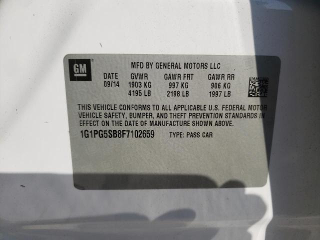 2015 CHEVROLET CRUZE LTZ - 1G1PG5SB8F7102659