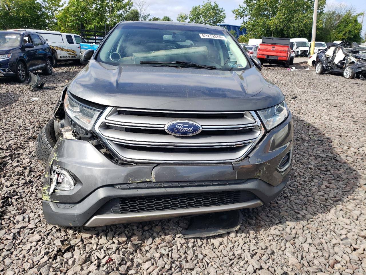 Lot #3033357821 2018 FORD EDGE TITAN