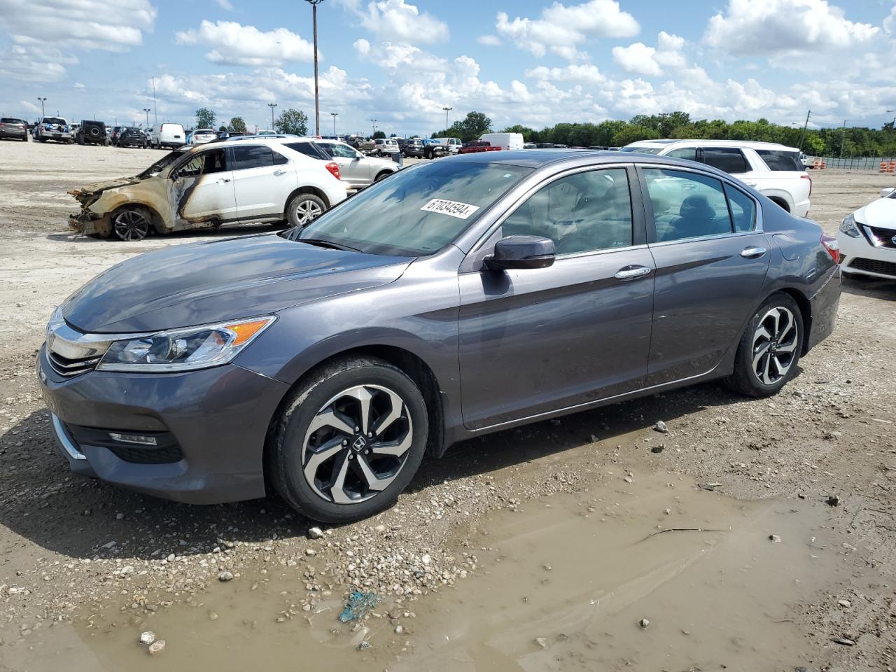 Lot #2893012754 2016 HONDA ACCORD EXL