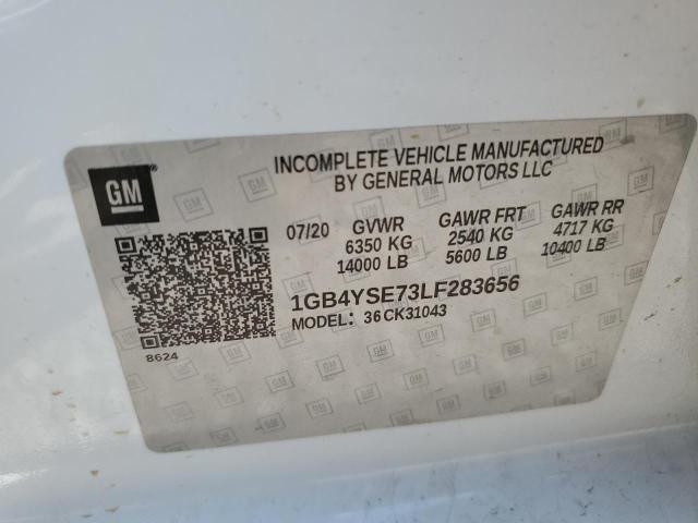 2020 CHEVROLET SILVERADO - 1GB4YSE73LF283656