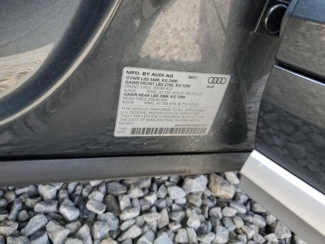 2022 AUDI Q5 PREMIUM - WA1EAAFY4N2019517