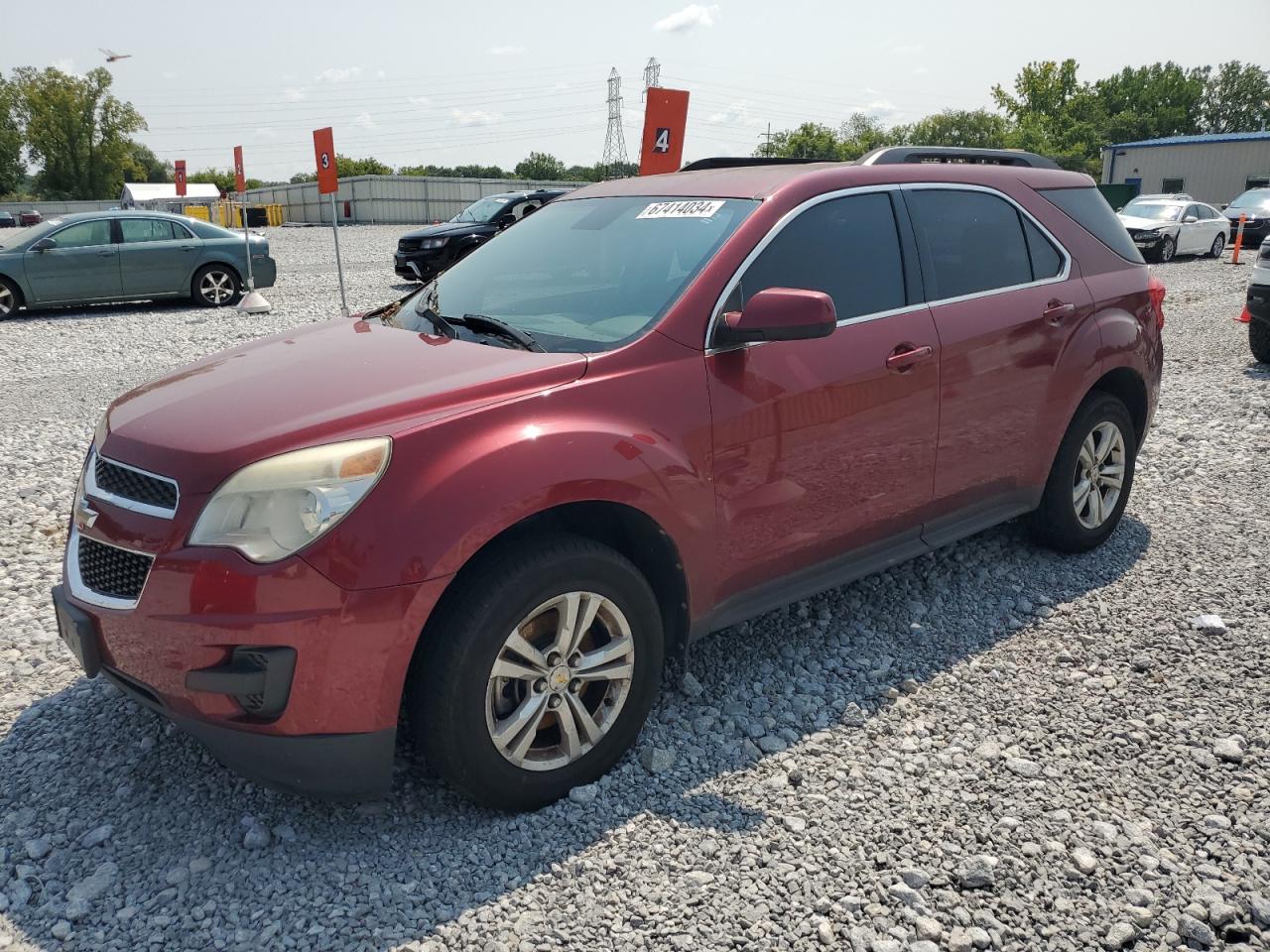 Lot #2895102582 2012 CHEVROLET EQUINOX LT