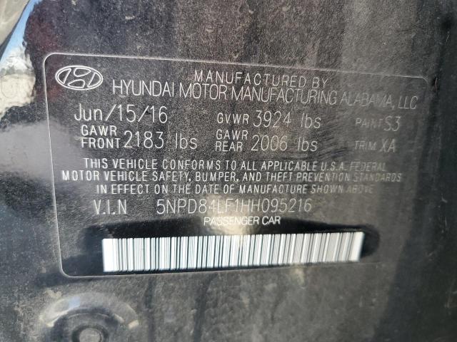2017 HYUNDAI ELANTRA SE - 5NPD84LF1HH095216
