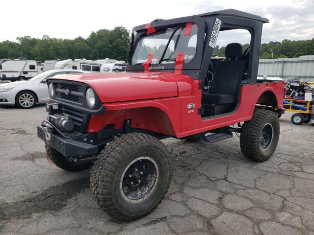 MAHINDRA AND MAHINDRA ROXOR 2022 red   A5ZAAAAACNA009510 photo #3