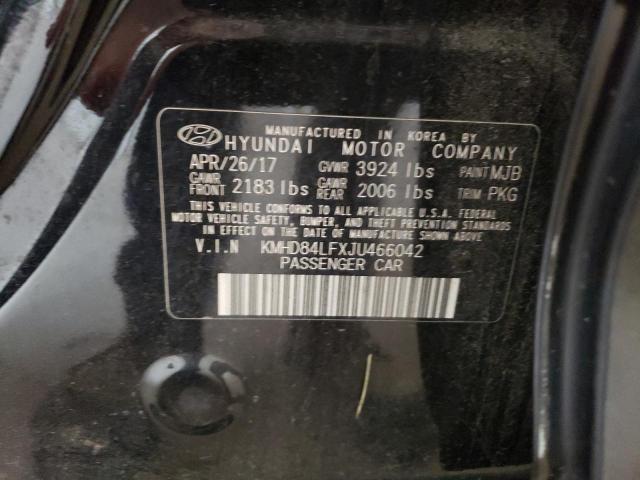 2018 HYUNDAI ELANTRA SE - KMHD84LFXJU466042