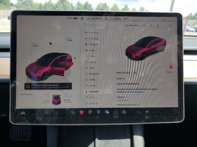 2023 TESLA MODEL 3 - 5YJ3E1EA4PF638401