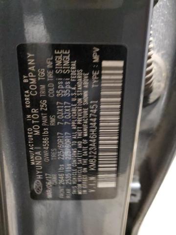 2017 HYUNDAI TUCSON SE - KM8J23A46HU447451