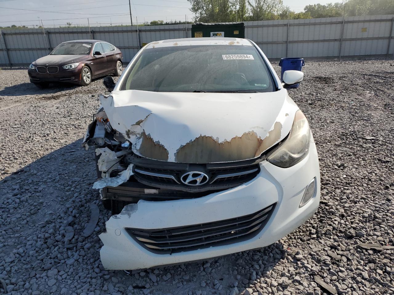 Lot #2792203771 2013 HYUNDAI ELANTRA GL